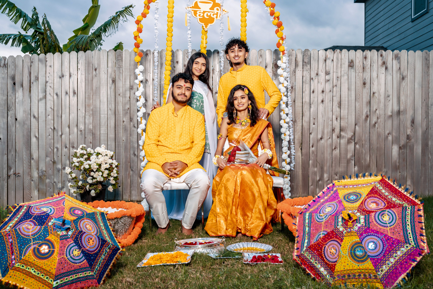 Traditional Haldi Event